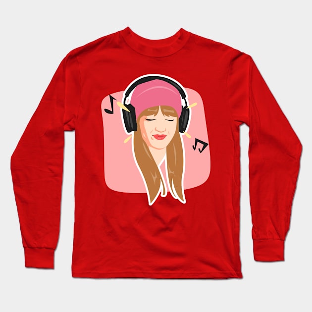 Enjoy Music Long Sleeve T-Shirt by Irkhamsterstock